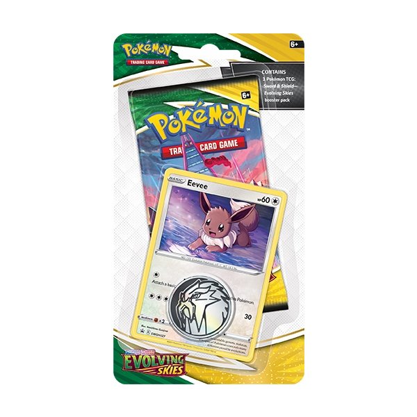 Pokemon Karten Sword Shield Evolving Skies Checklane Blister Englisch