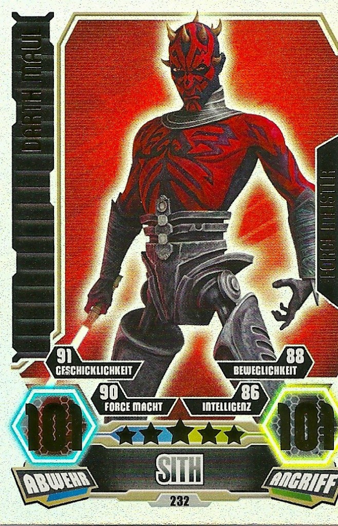 endlich da Force Attax Clone Wars