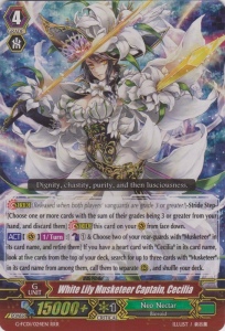 White Lily Musketeer Captain, Cecilia